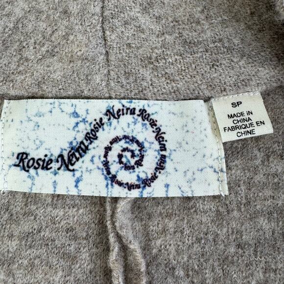 Rosie Neira wool tie front long cardigan - Picture 7 of 12